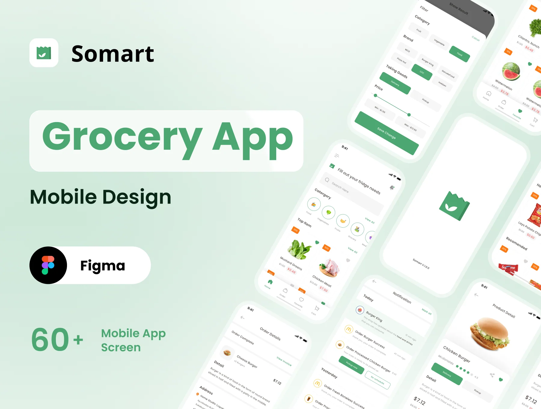 Somart - Grocery App Design