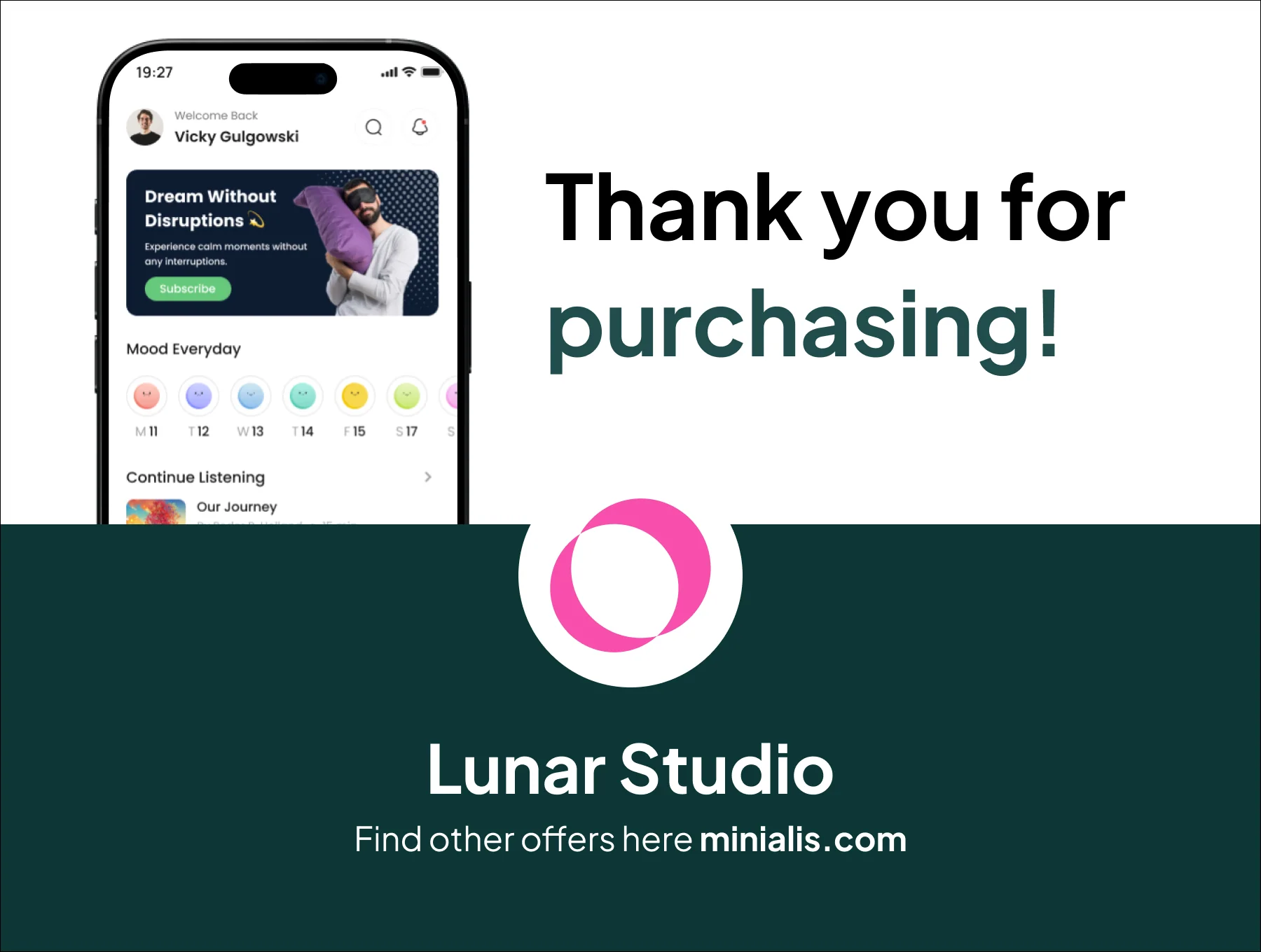 Somnia - Sleep and Activity Premium UI KIts App 6