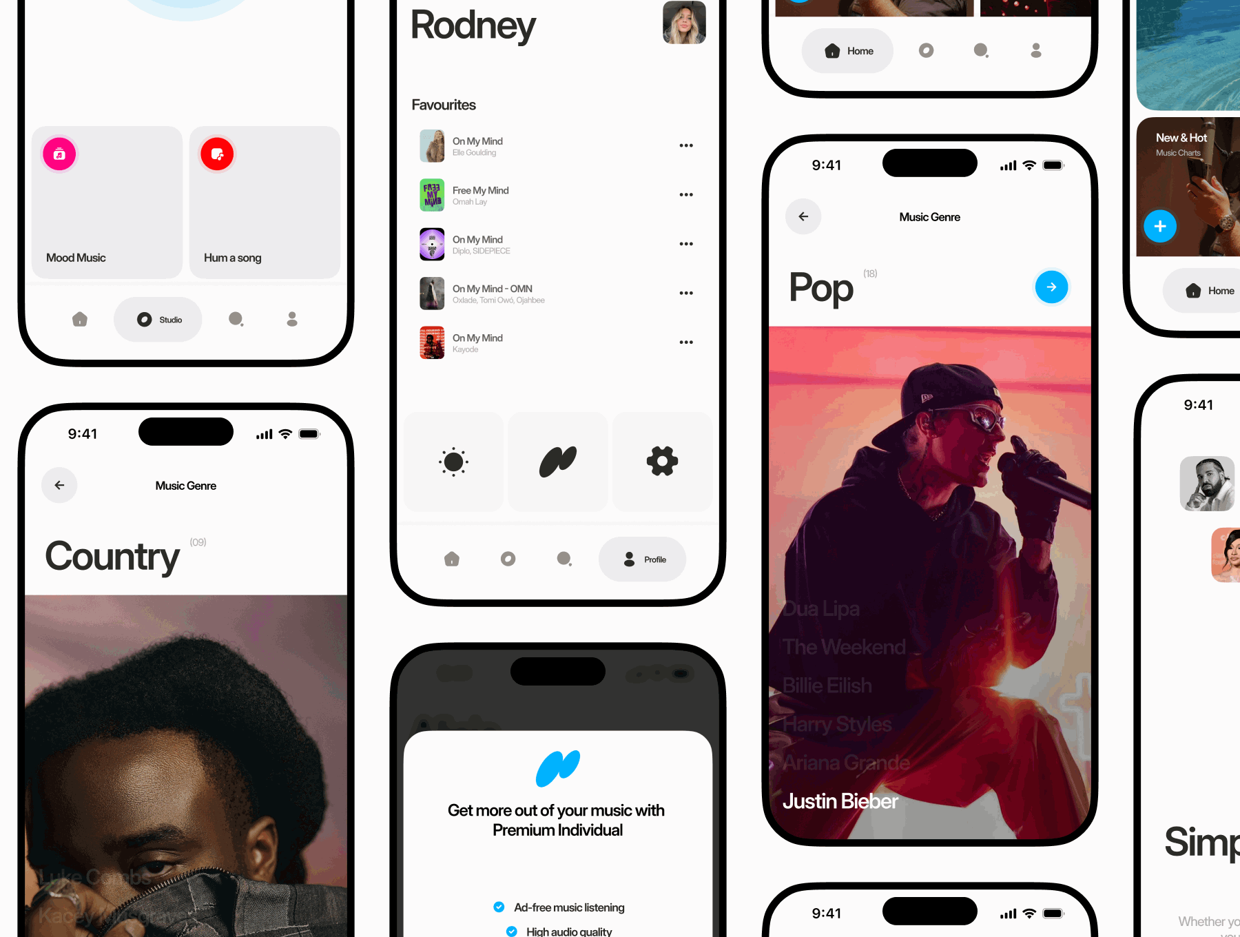 Sonari - AI Music Player UI Kit 3