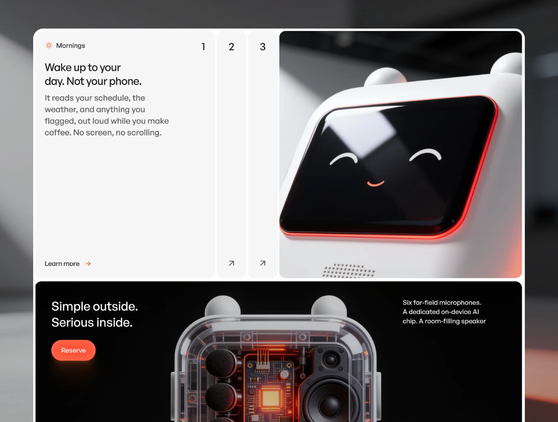 Sonora — AI Device & Hardware Startup Template 2