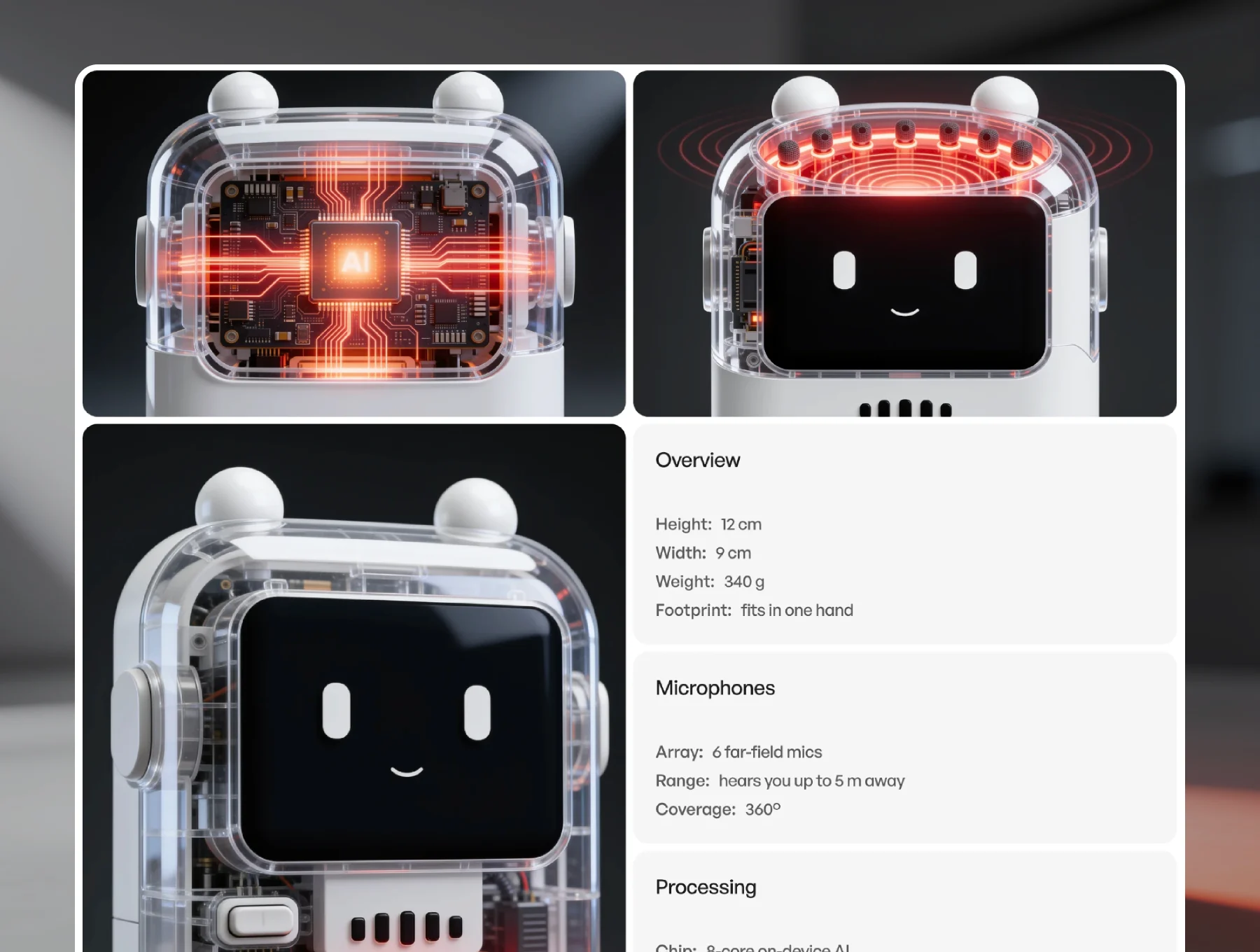 Sonora — AI Device & Hardware Startup Template 6