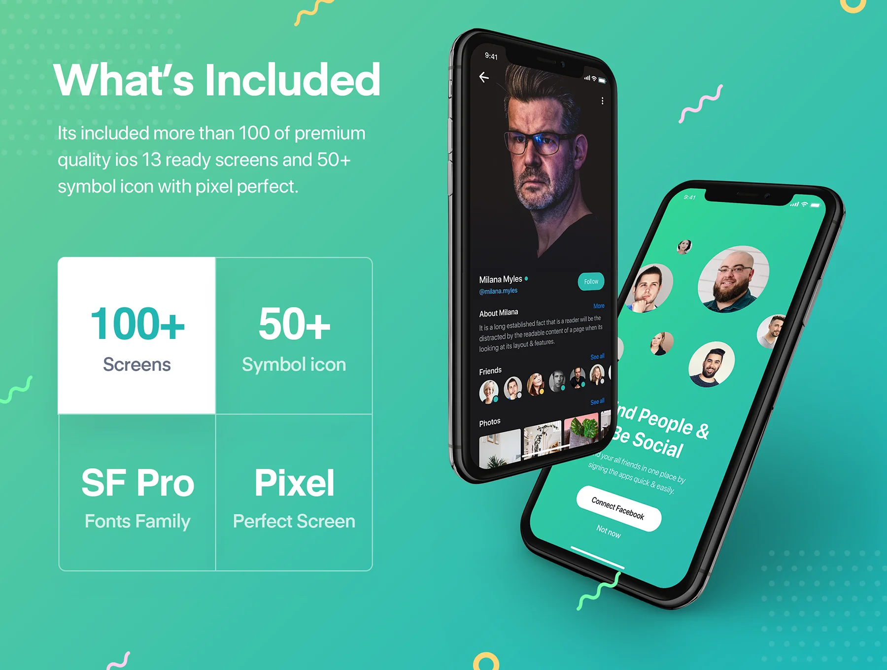 Sophie Messaging app ui kit 4