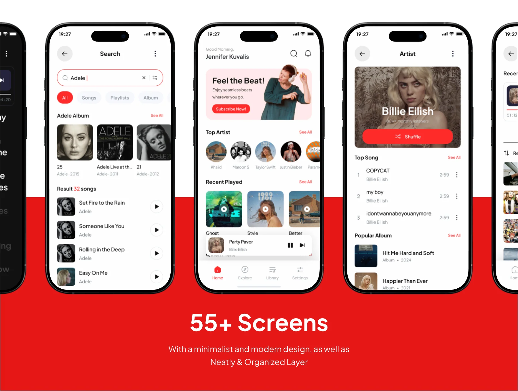 SoundFlow - Music Player Premium UI KIts App 4