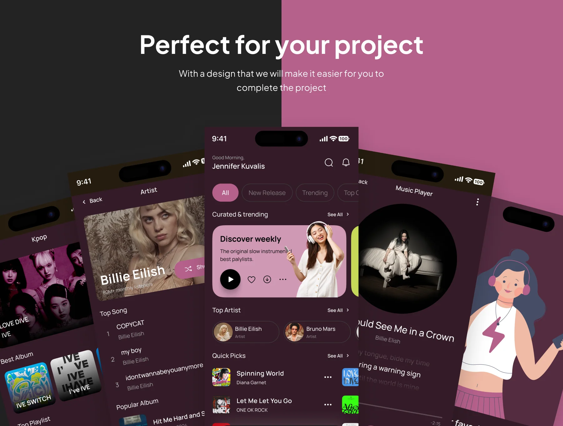 Soundly - Music Player App Ui Kits 4