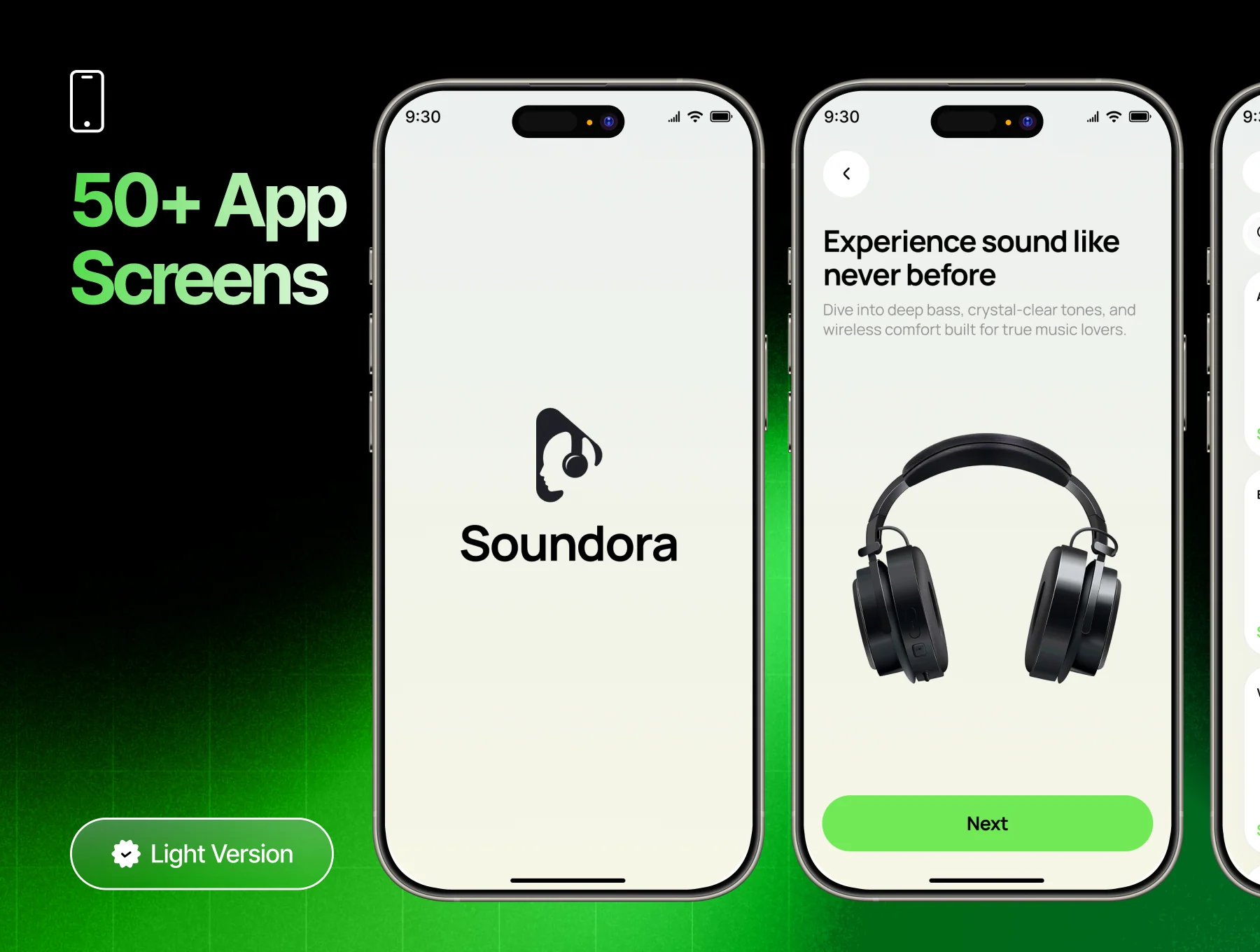 Soundora - Online Headphone Ecommerce Store App UI Kit 4