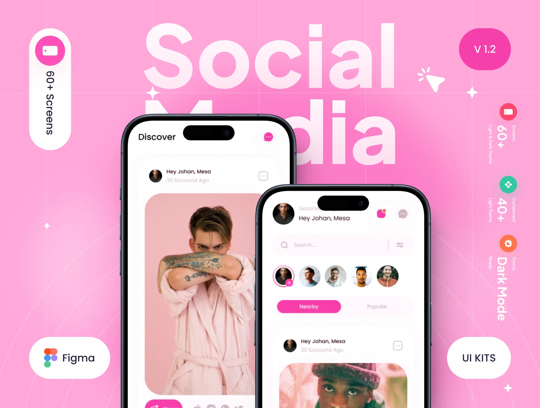 soxmedia - Soocial Media Apps UI Kits