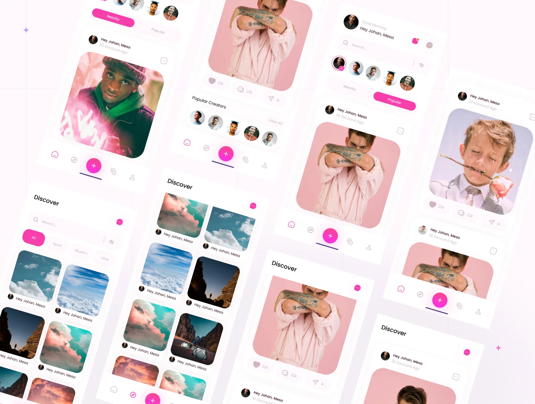 soxmedia - Soocial Media Apps UI Kits 5