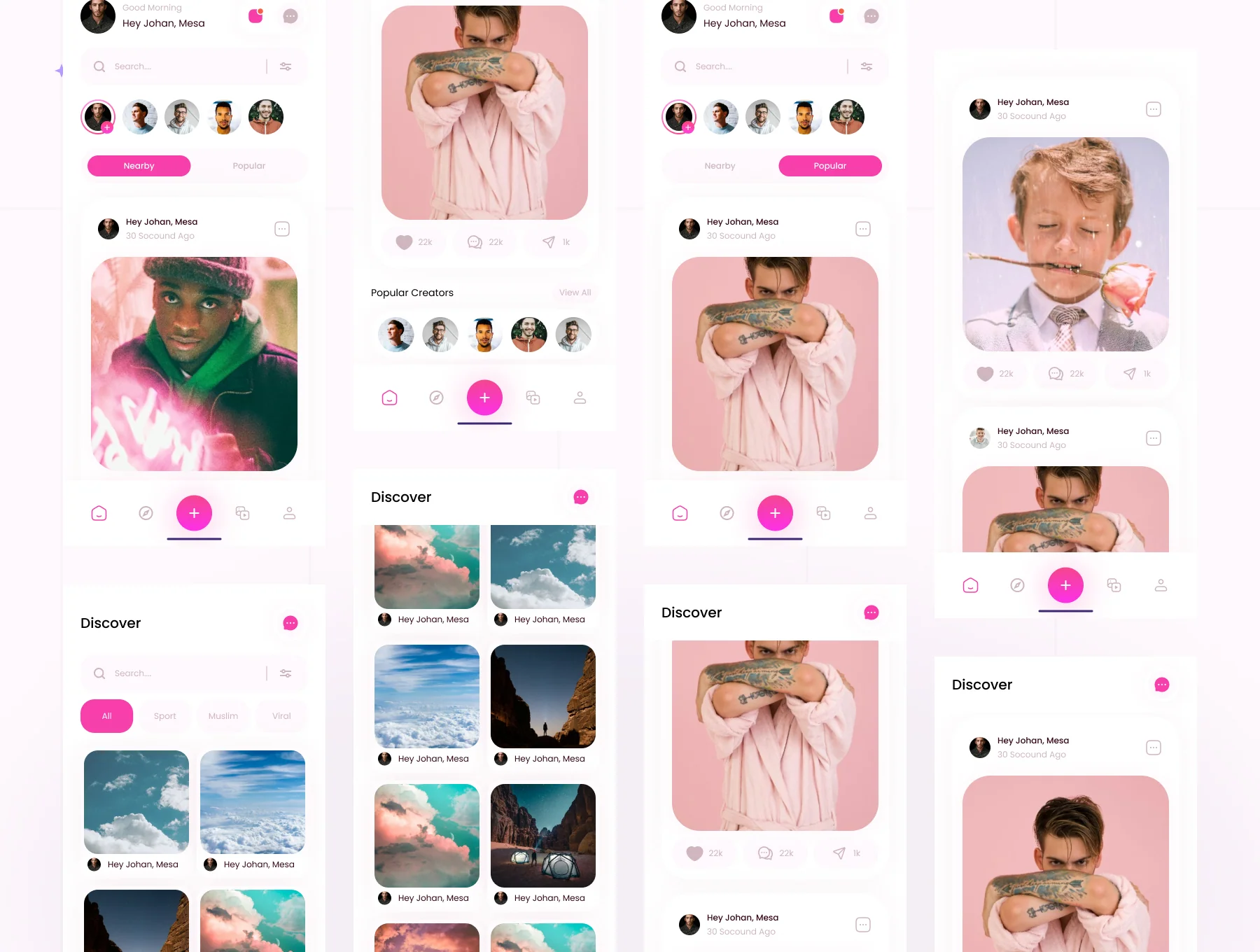 soxmedia - Soocial Media Apps UI Kits 6