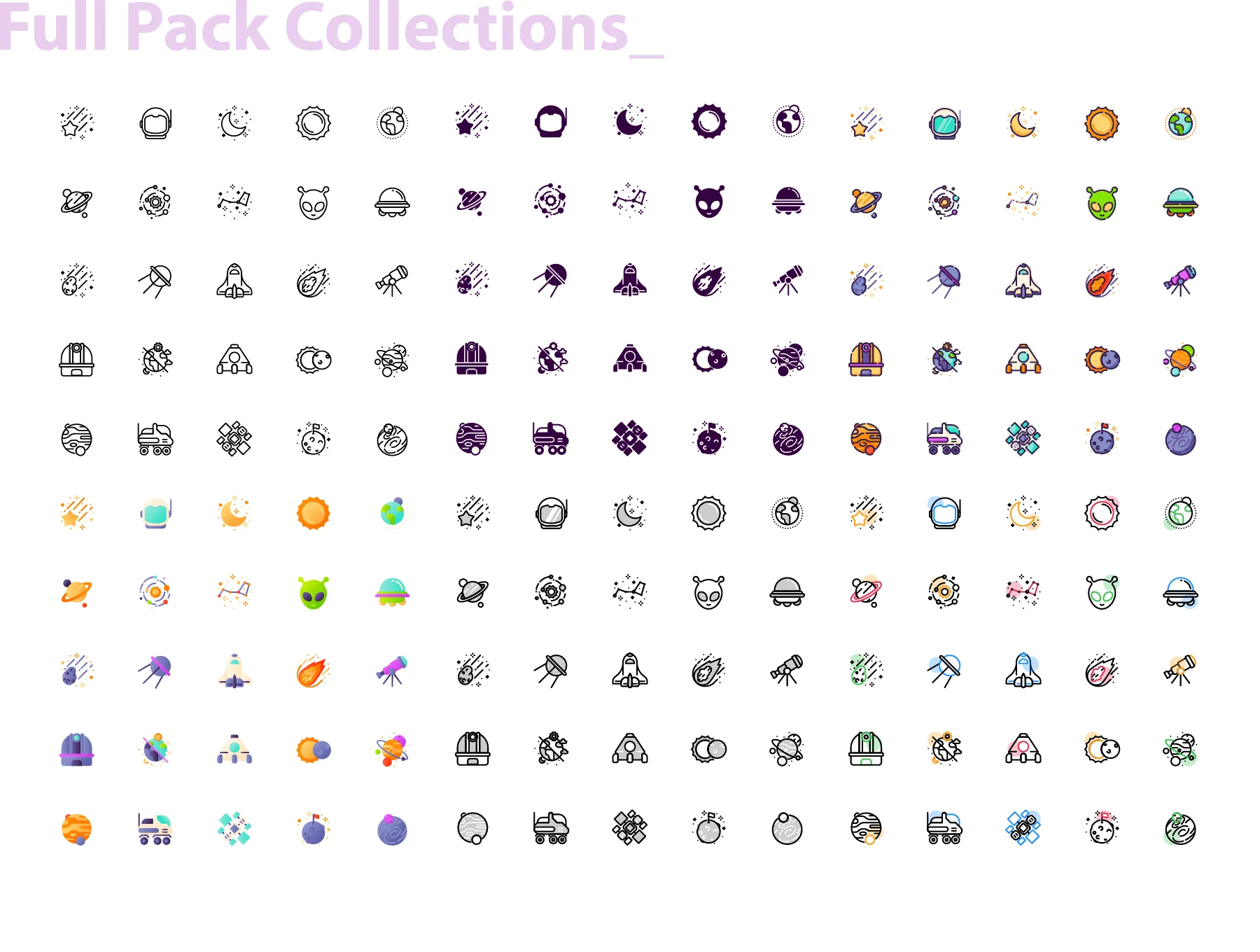 Space Icons 6
