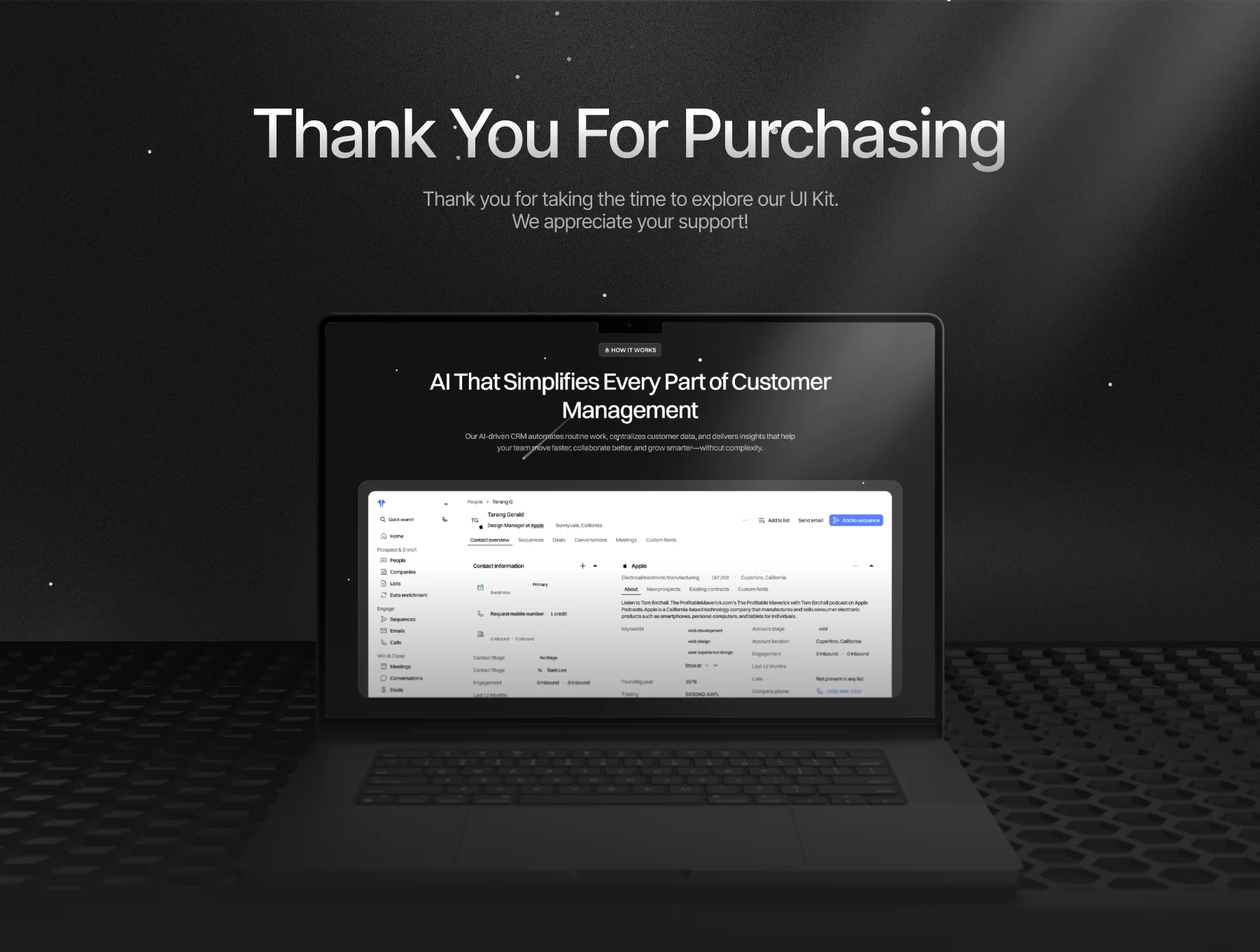 Spacious - AI CMS Website UI Kit 2