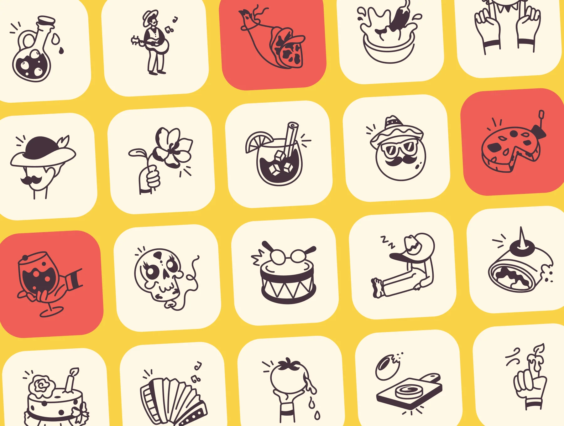 Spanish Doodles Icon 6