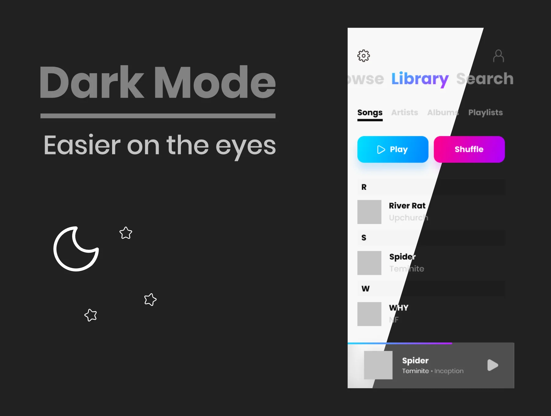 Spark Music UI Kit 6