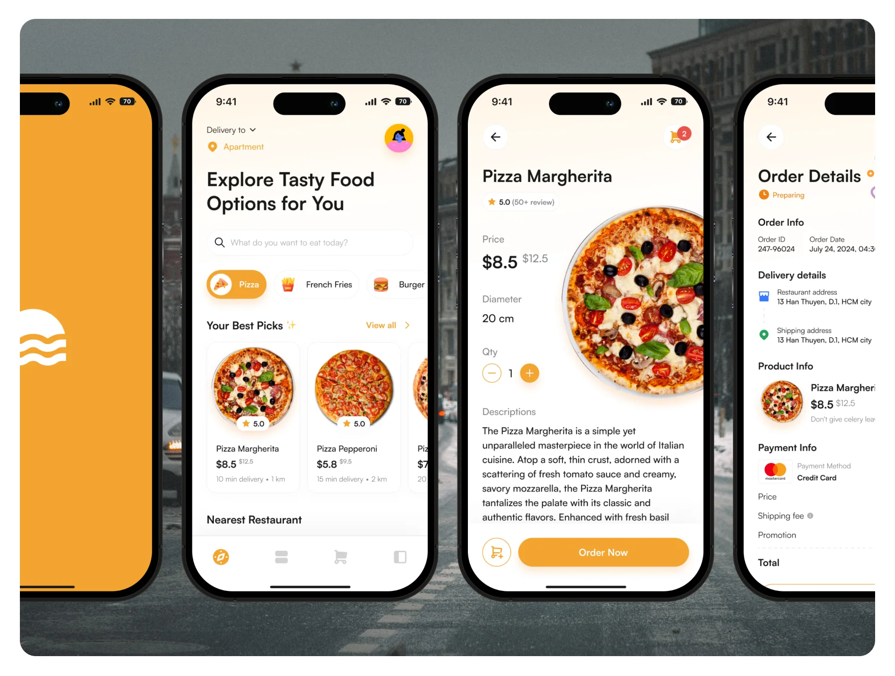 Sparkle Foodies UI Kits 5