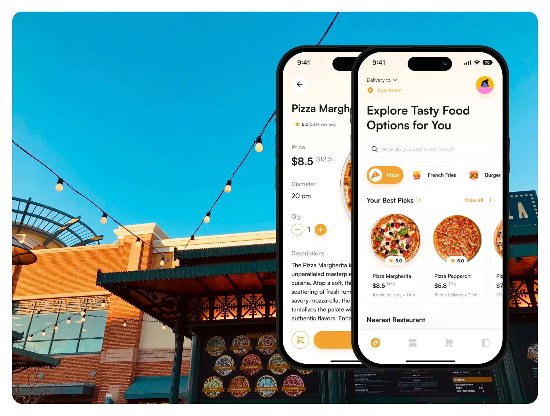 Sparkle Foodies UI Kits 6