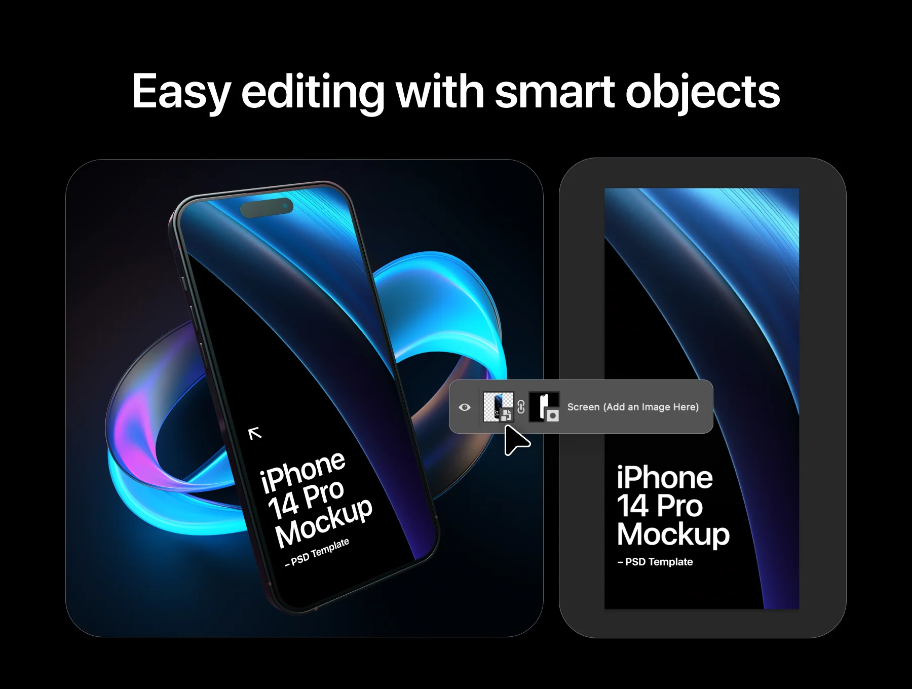 Spectrum – iPhone 14 Pro Mockup Collection 4