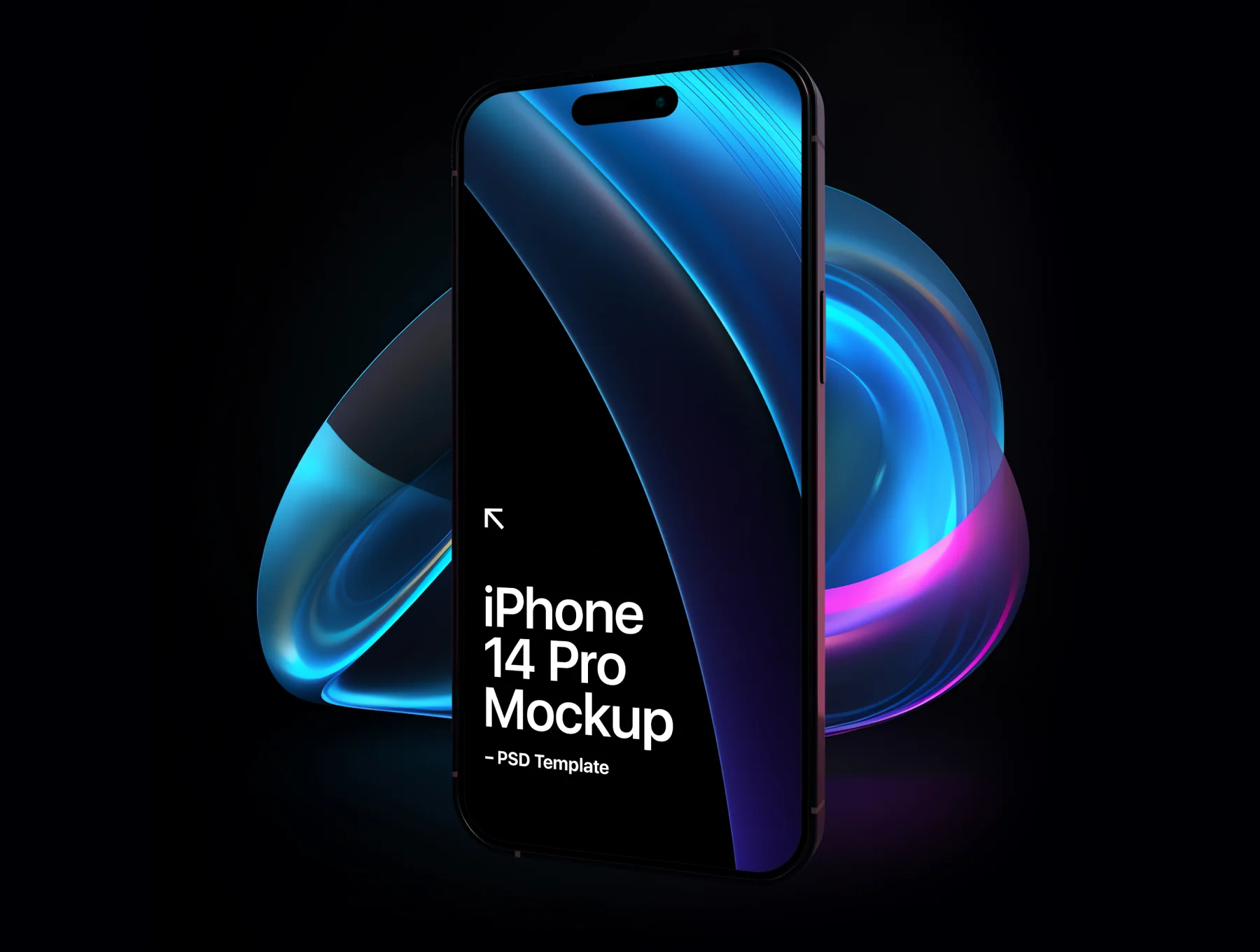 Spectrum – iPhone 14 Pro Mockup Collection 7