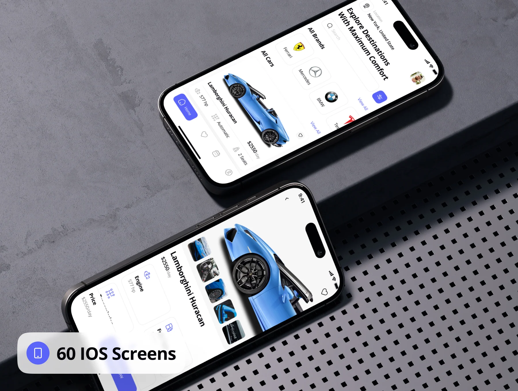 Speedi - Car Rental App UI Kit 7
