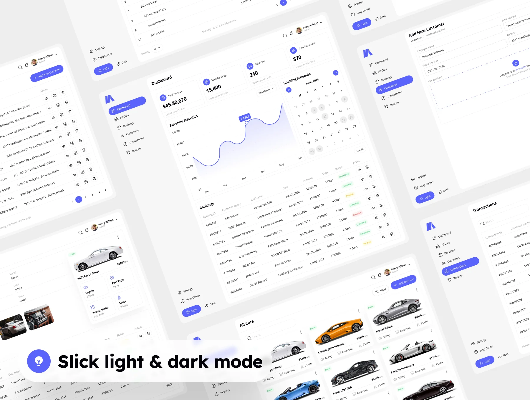 Speedi - Car Rental Dashboard Admin UI Kit 3