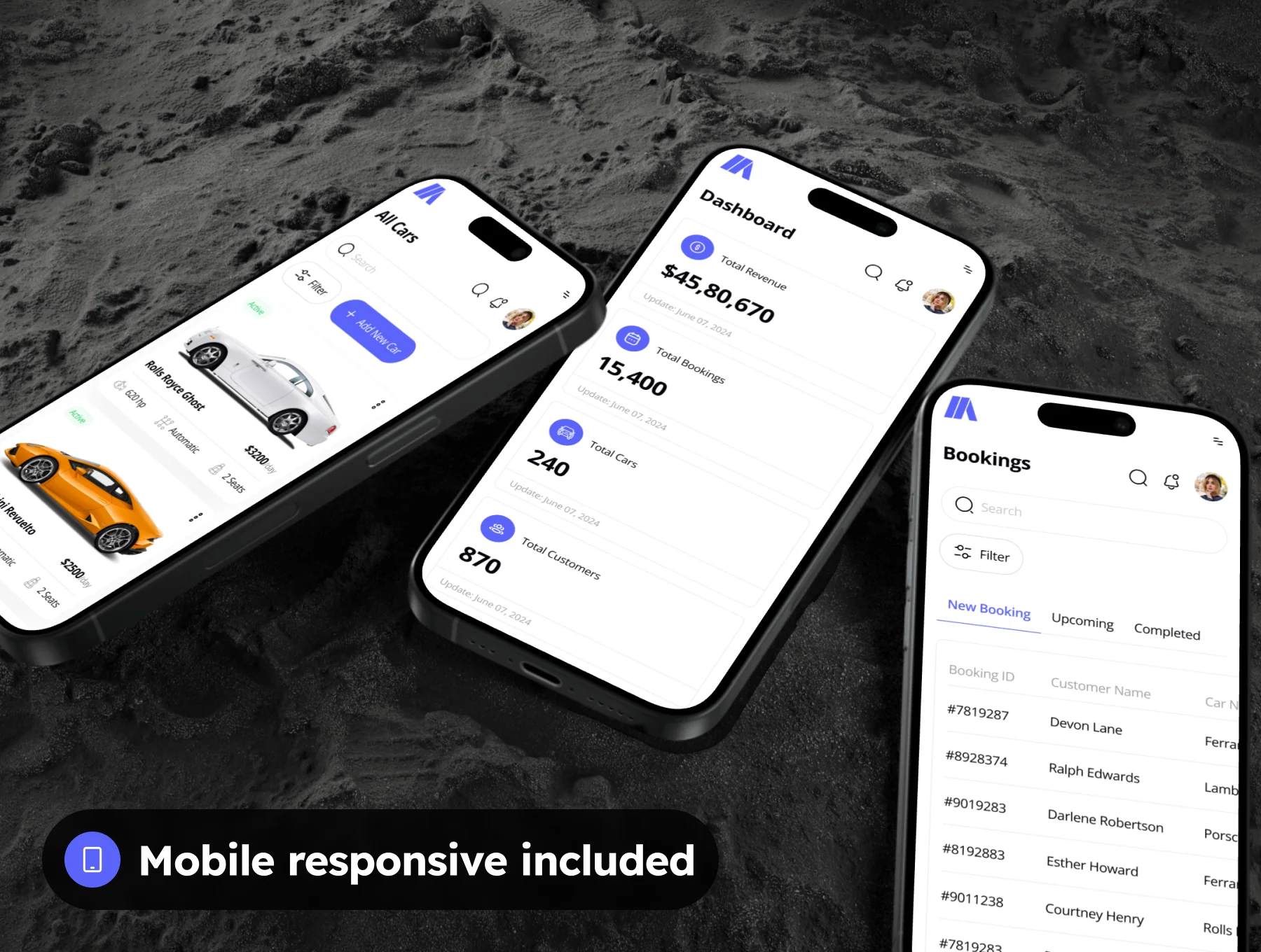 Speedi - Car Rental Dashboard Admin UI Kit 7