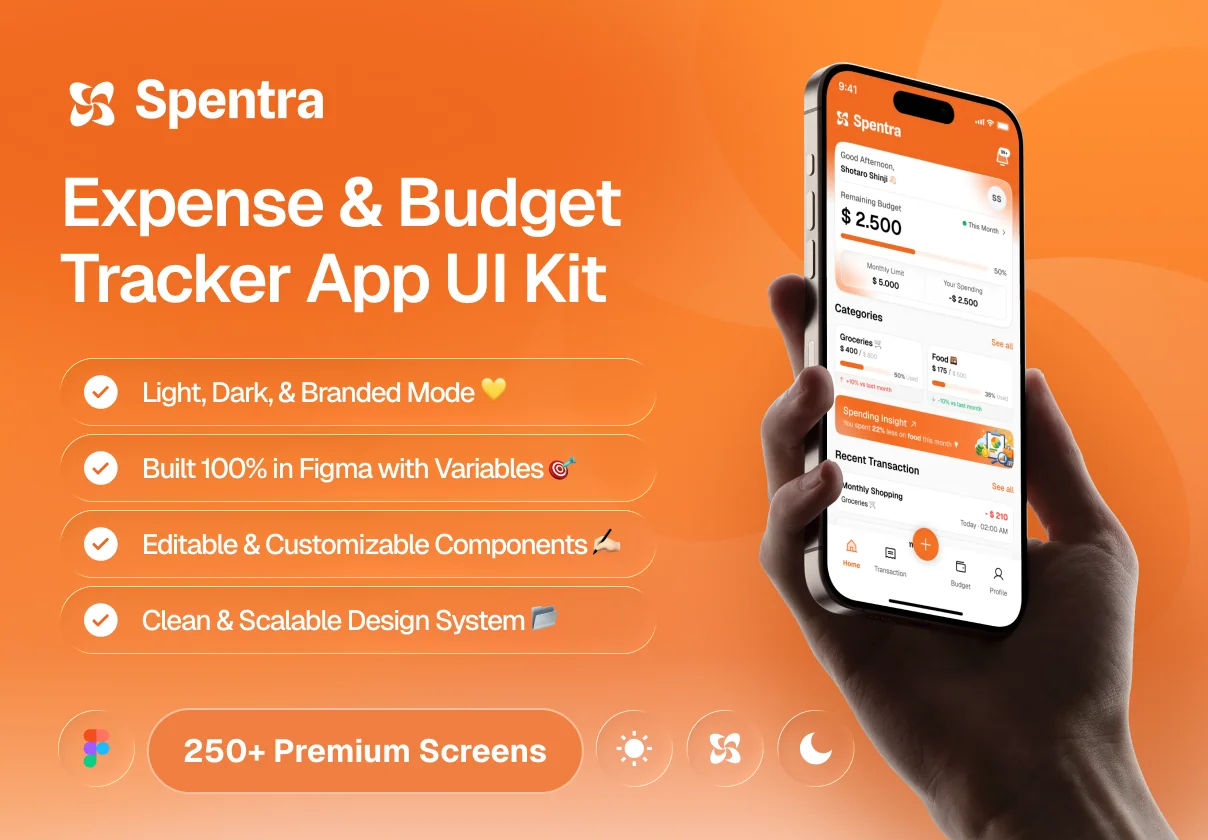 Spentra - Expense & Budget Tracker App
