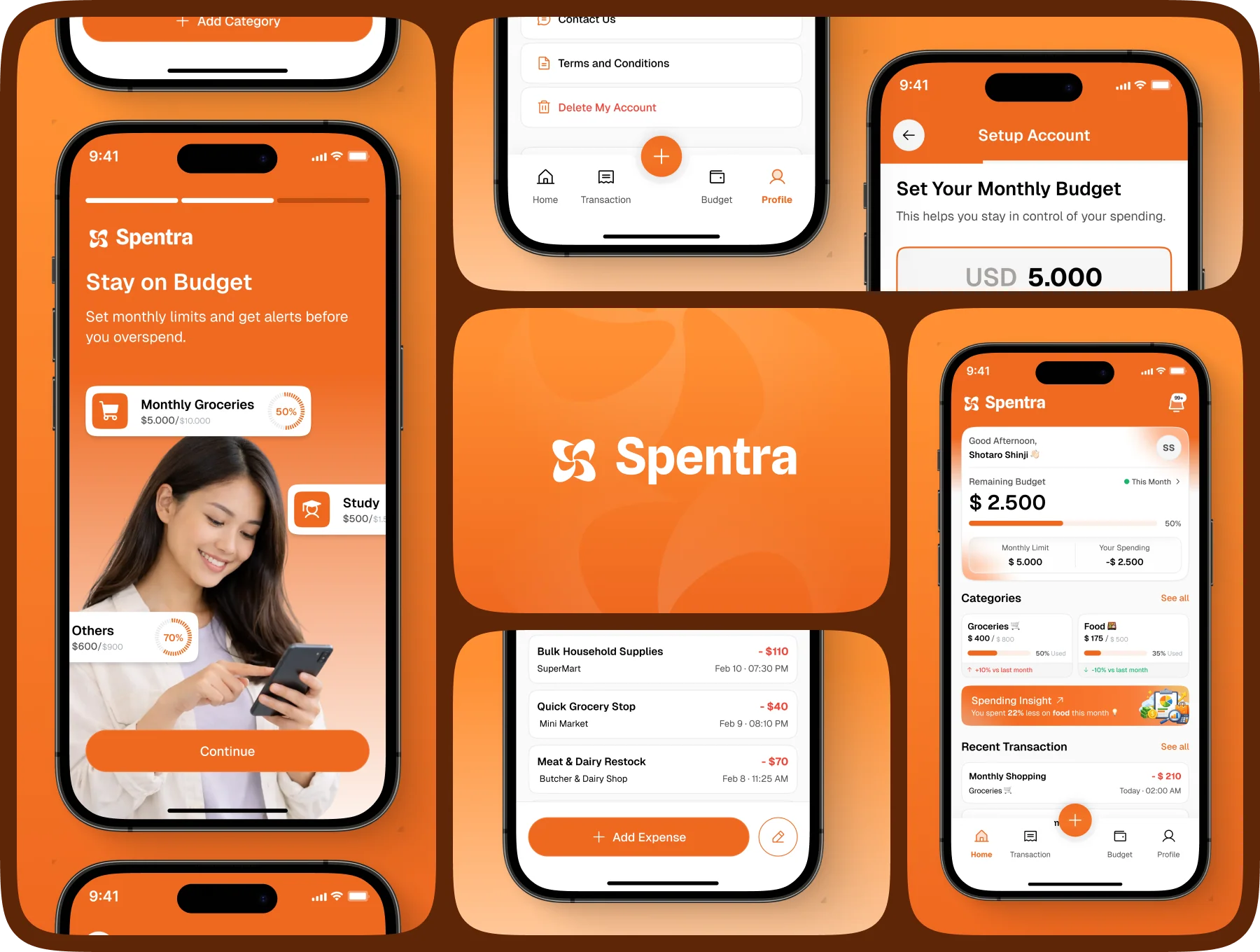 Spentra - Expense & Budget Tracker App 3
