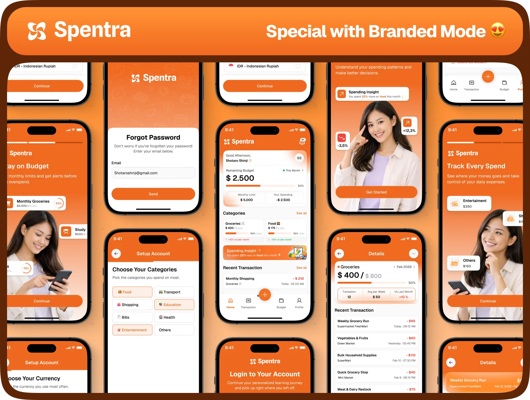 Spentra - Expense & Budget Tracker App 5