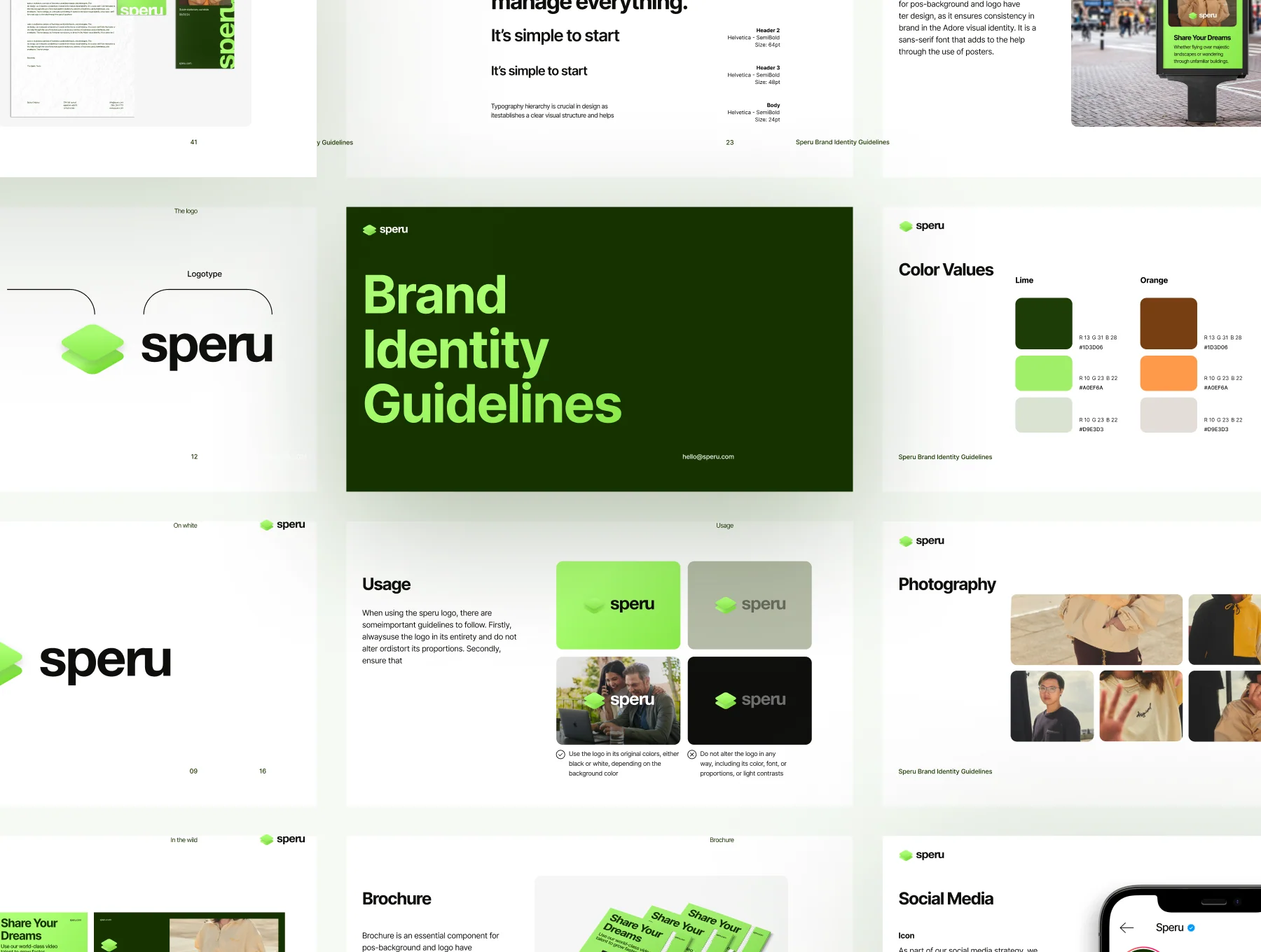 Speru - Brand Identity Guidelines 4
