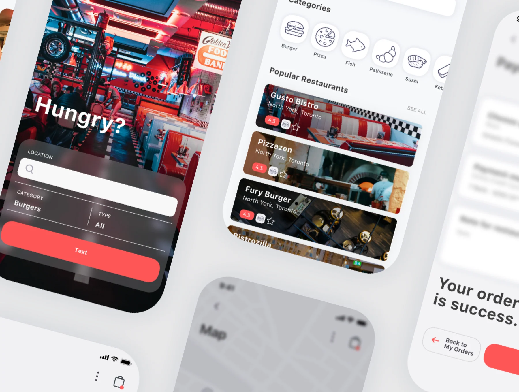Spes Food Delivery App UI Kit 10