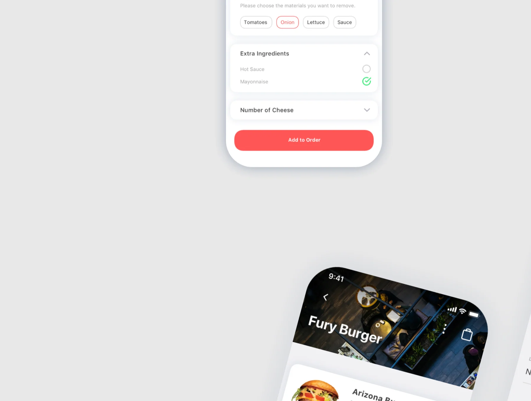 Spes Food Delivery App UI Kit 4