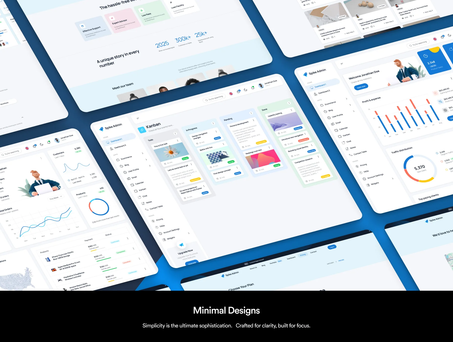 Spike Bootstrap Admin Template 3