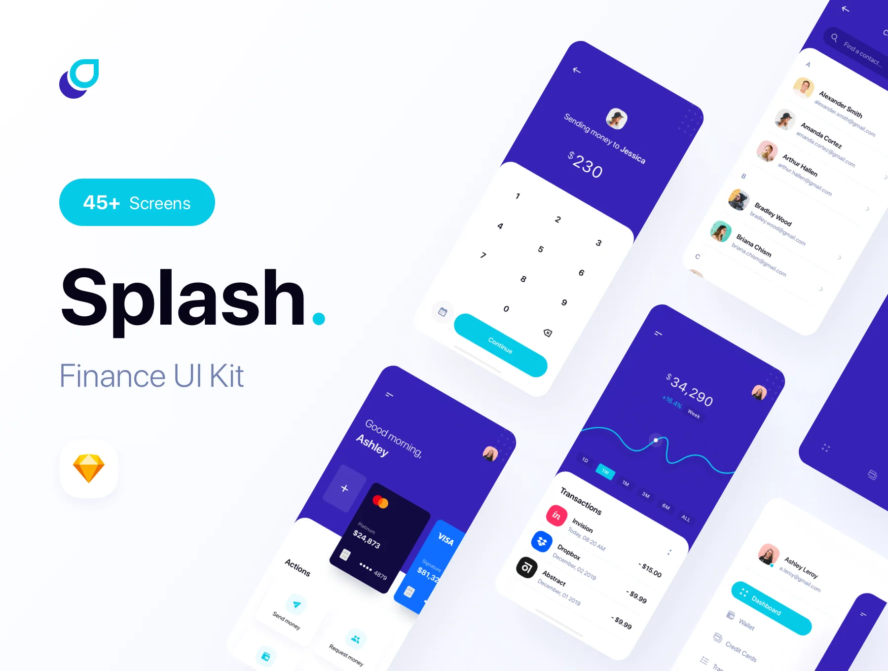 Splash - Finance UI Kit