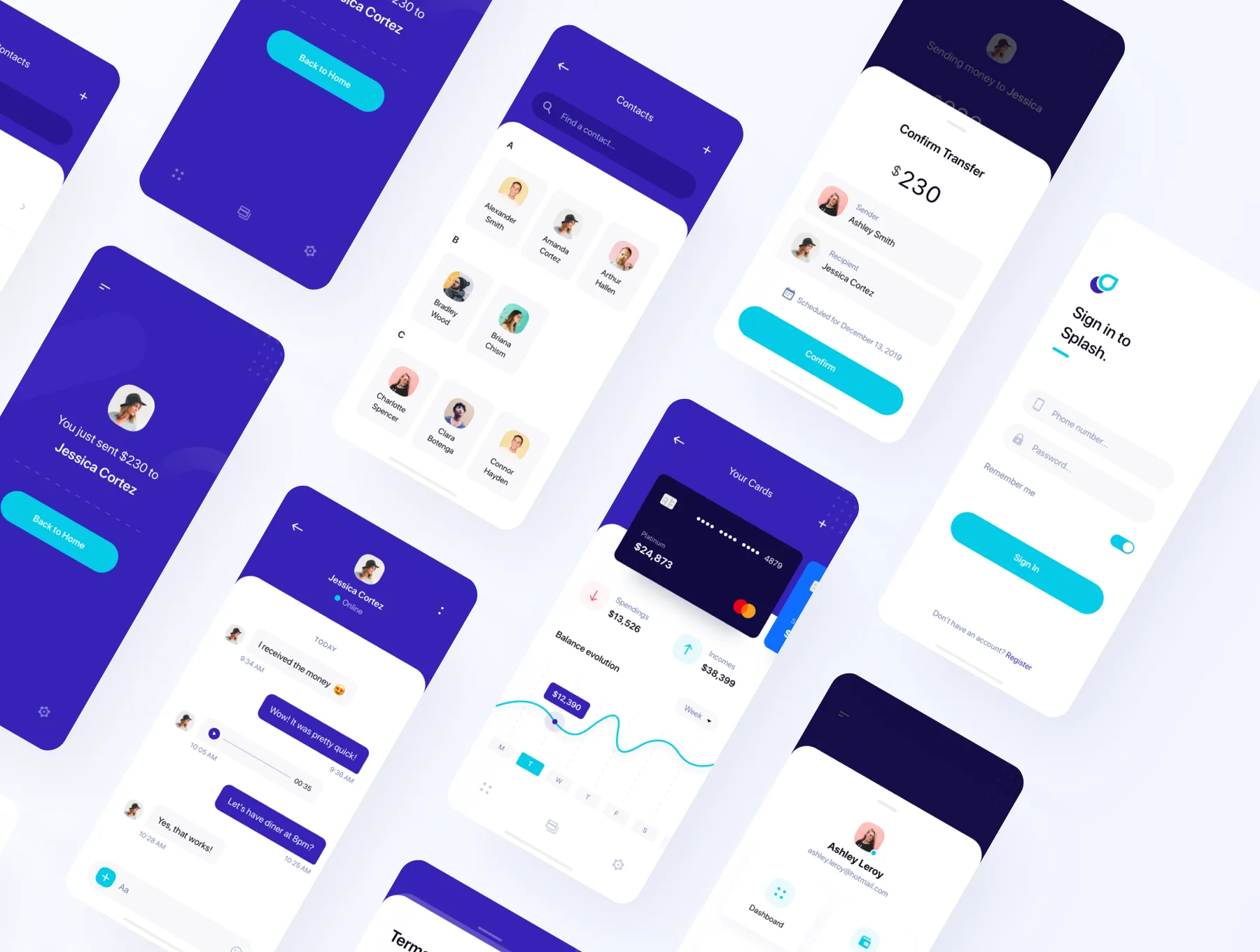 Splash - Finance UI Kit 2