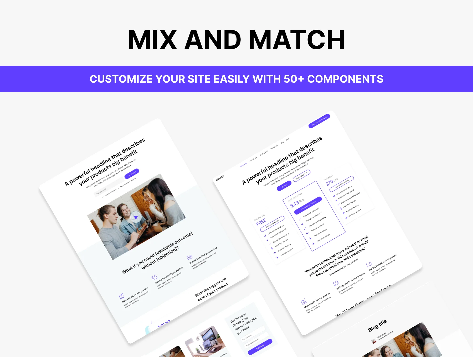 Splash SaaS Website Template 3