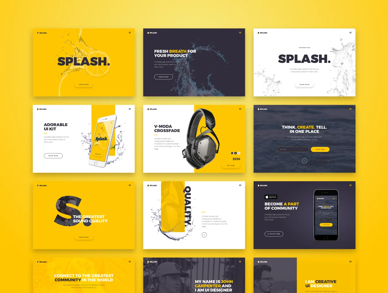 Splash UI Kit 2