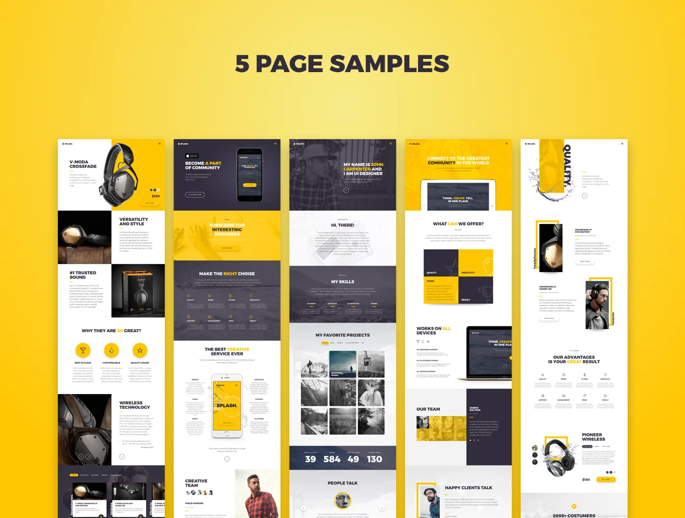 Splash UI Kit 3