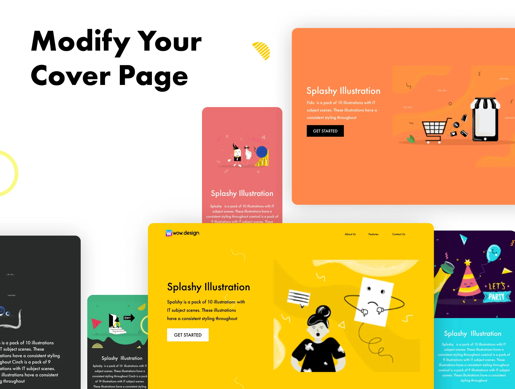 Splashy illustrations 4