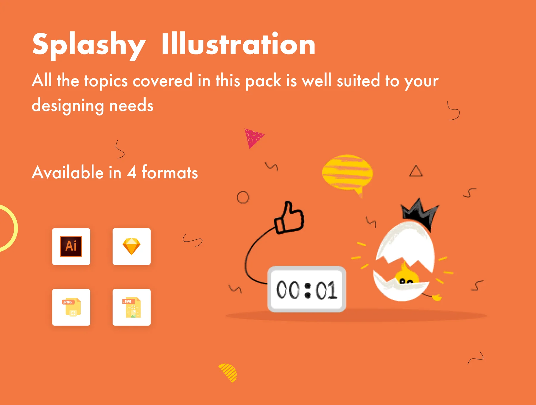 Splashy illustrations 6