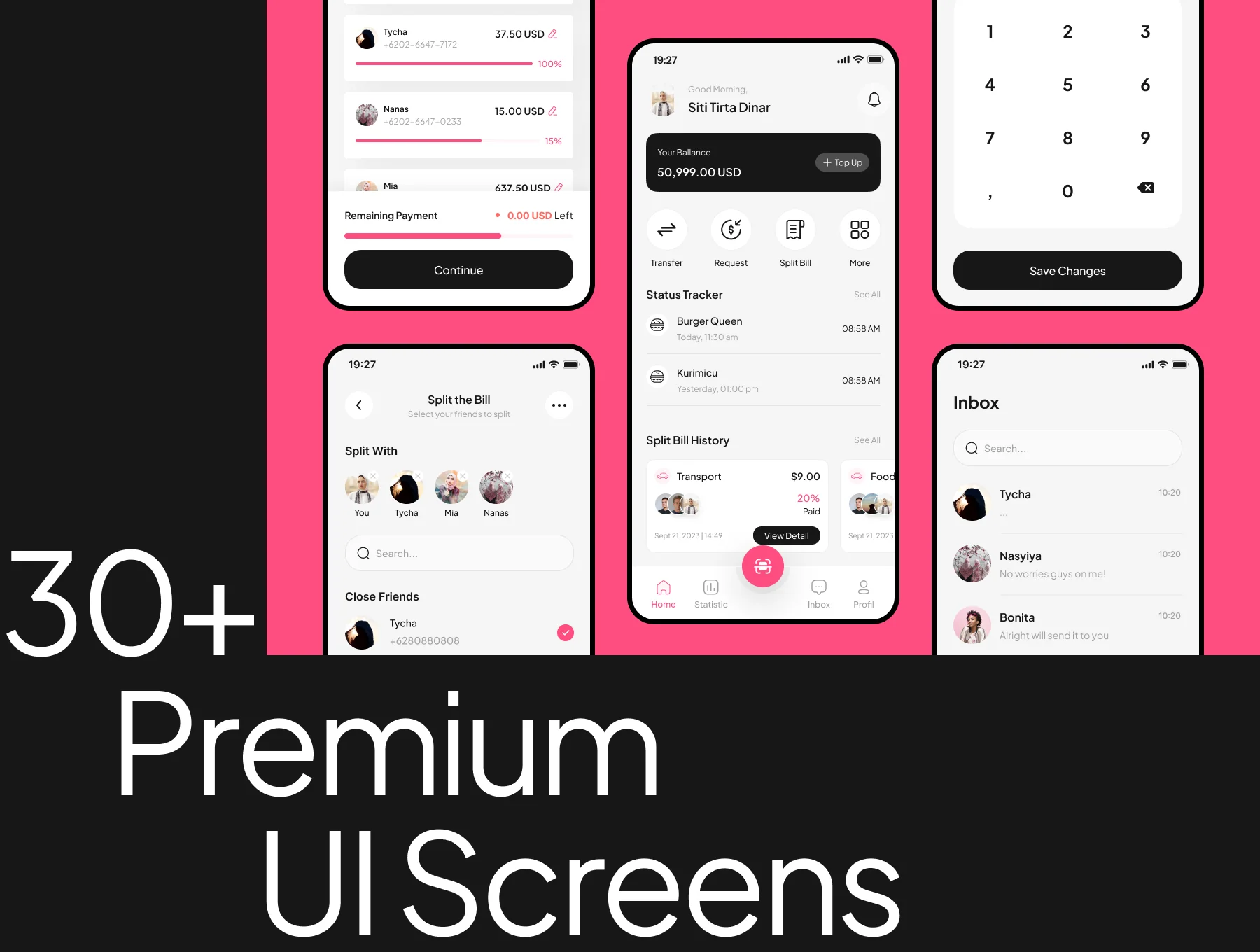 SplitBill App UI Kit 5