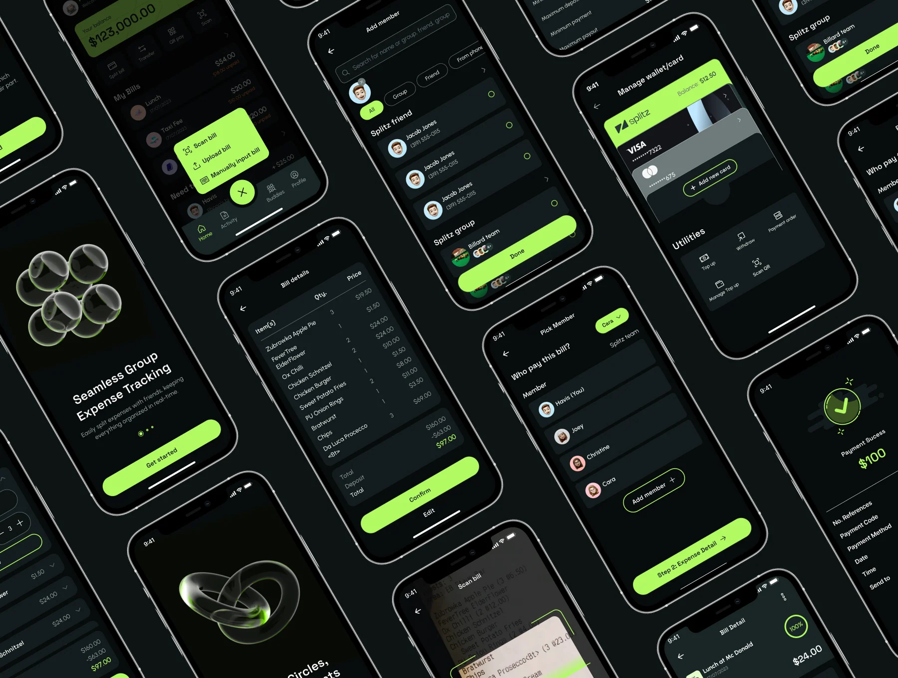 SplitZ: Split Bill  & E-wallet UI Kit 5