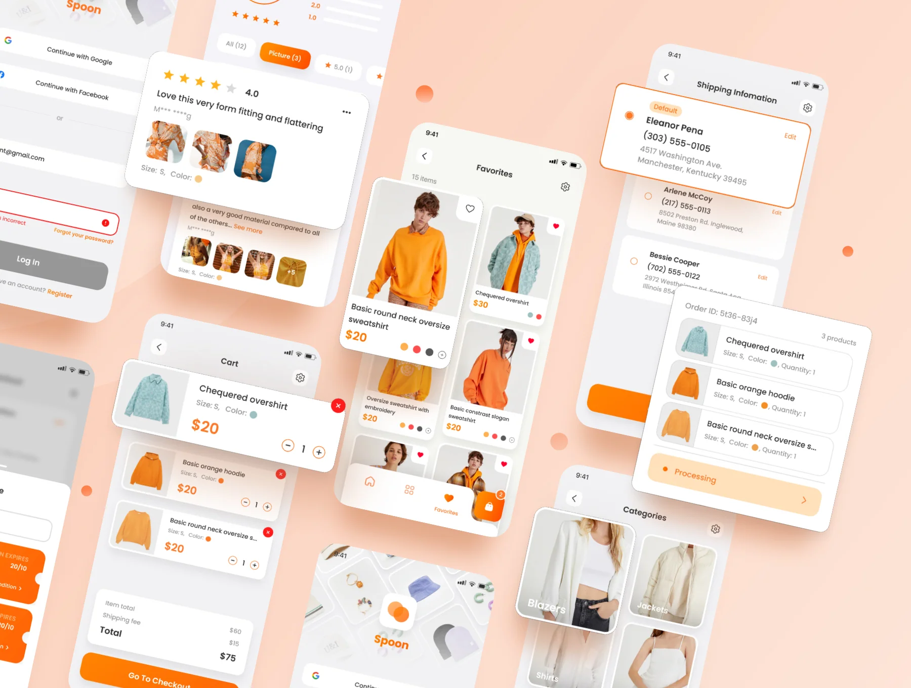 Spoon - Fashion Store UI Kit 4
