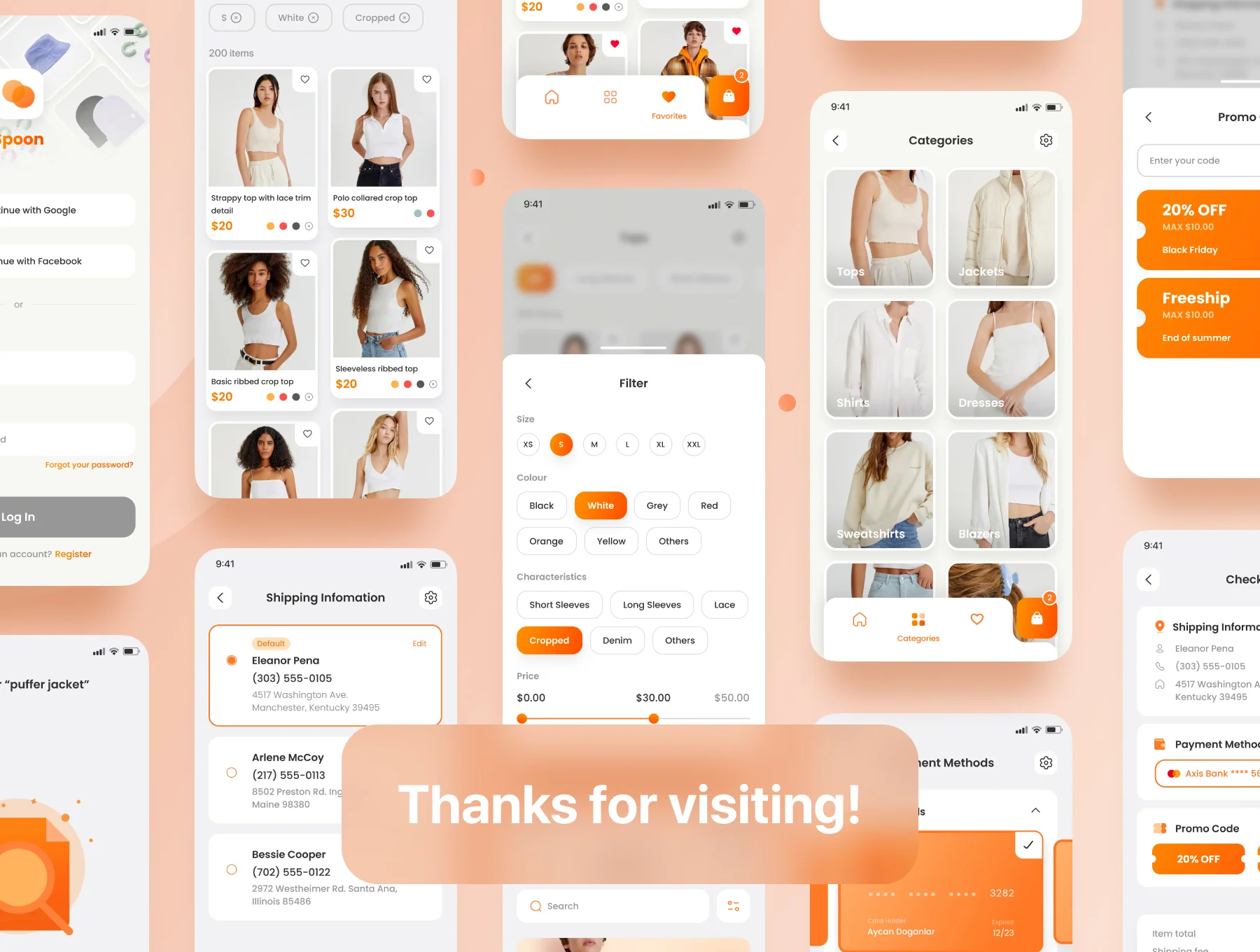 Spoon - Fashion Store UI Kit 6
