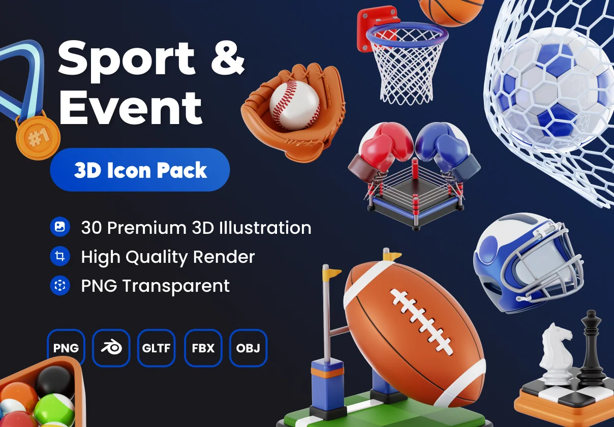 Sport & Event 3D Asset