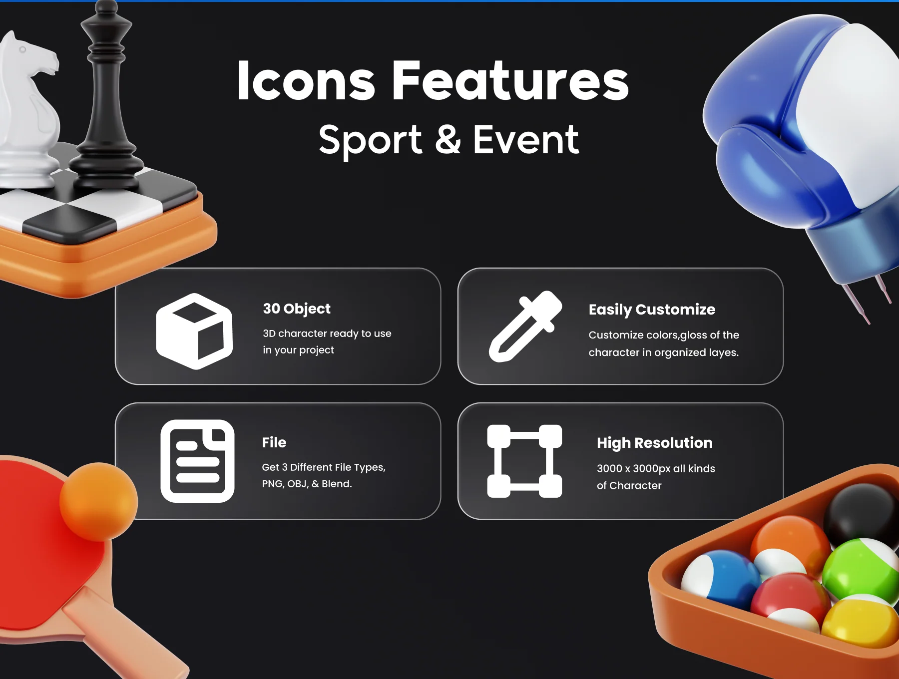 Sport & Event 3D Asset 2
