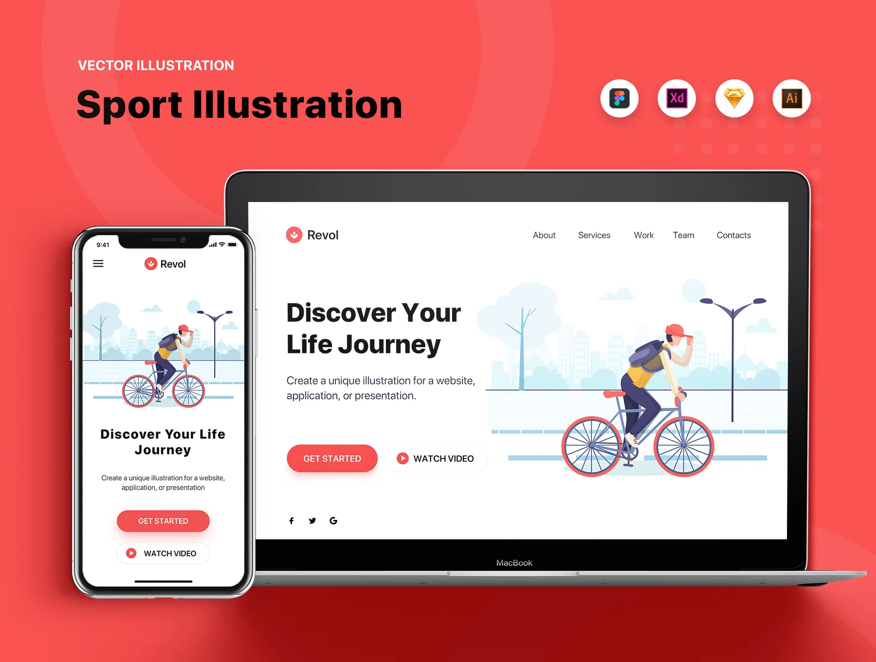 Sport Illustrators Pack