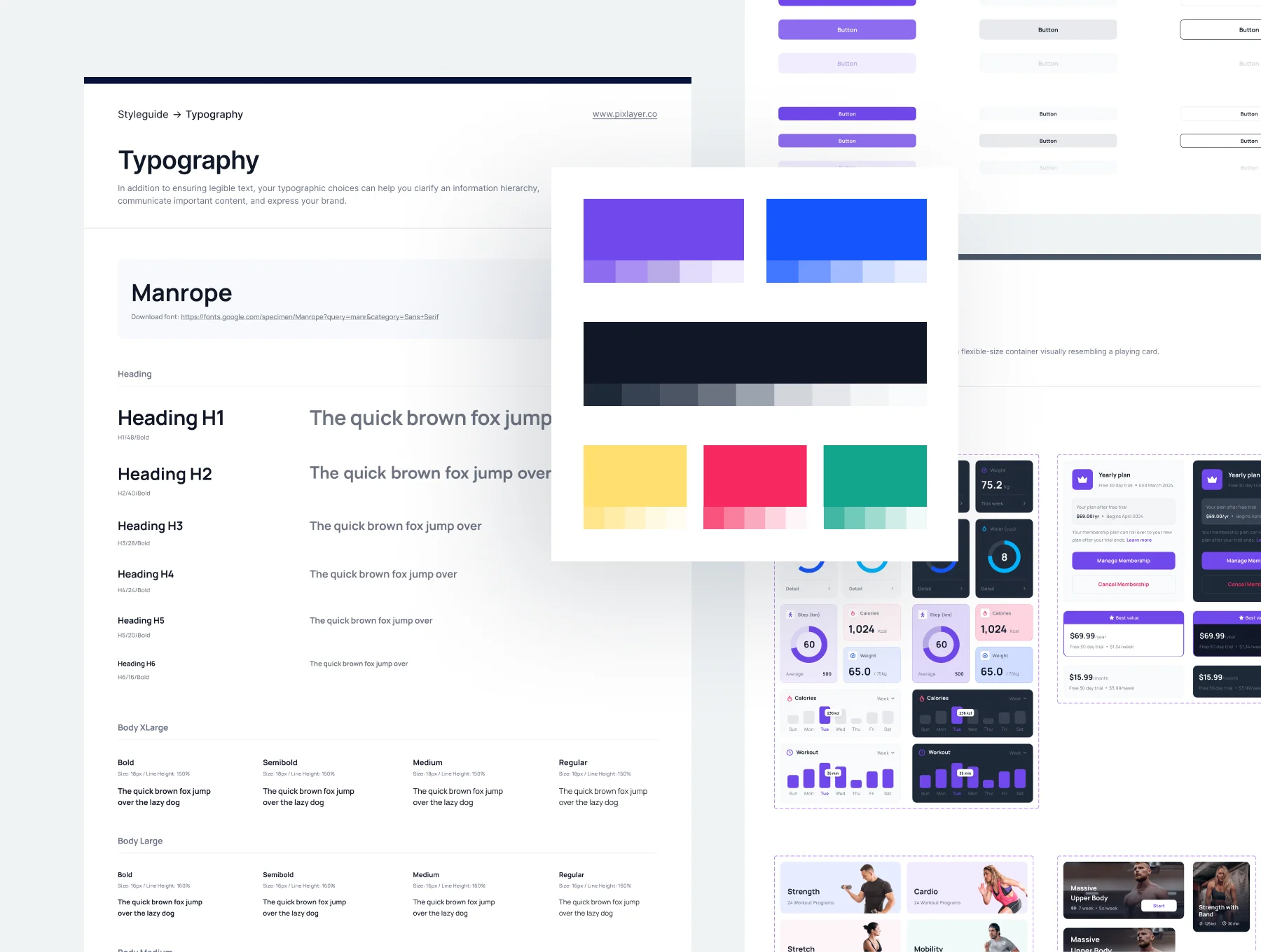 Sporter - Fitness & Workout App UI Kit 4