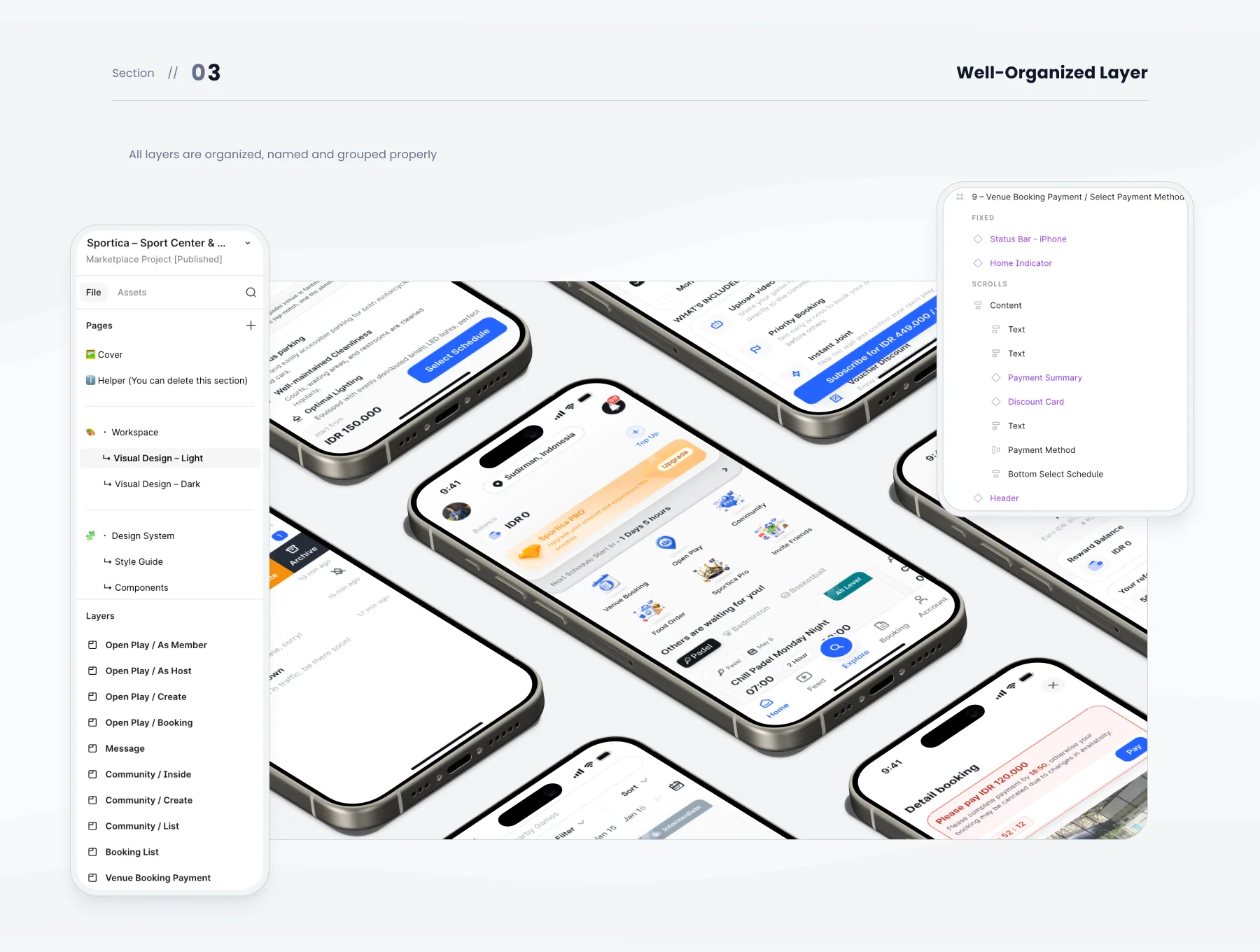 Sportica - Sport Center & Court Booking Mobile App UI KIT 4