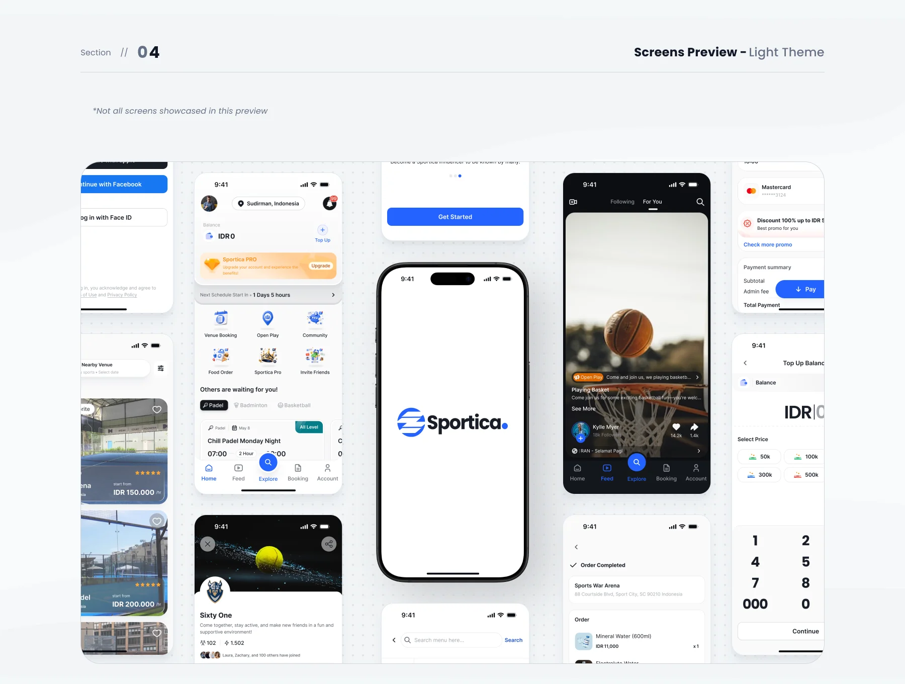 Sportica - Sport Center & Court Booking Mobile App UI KIT 5