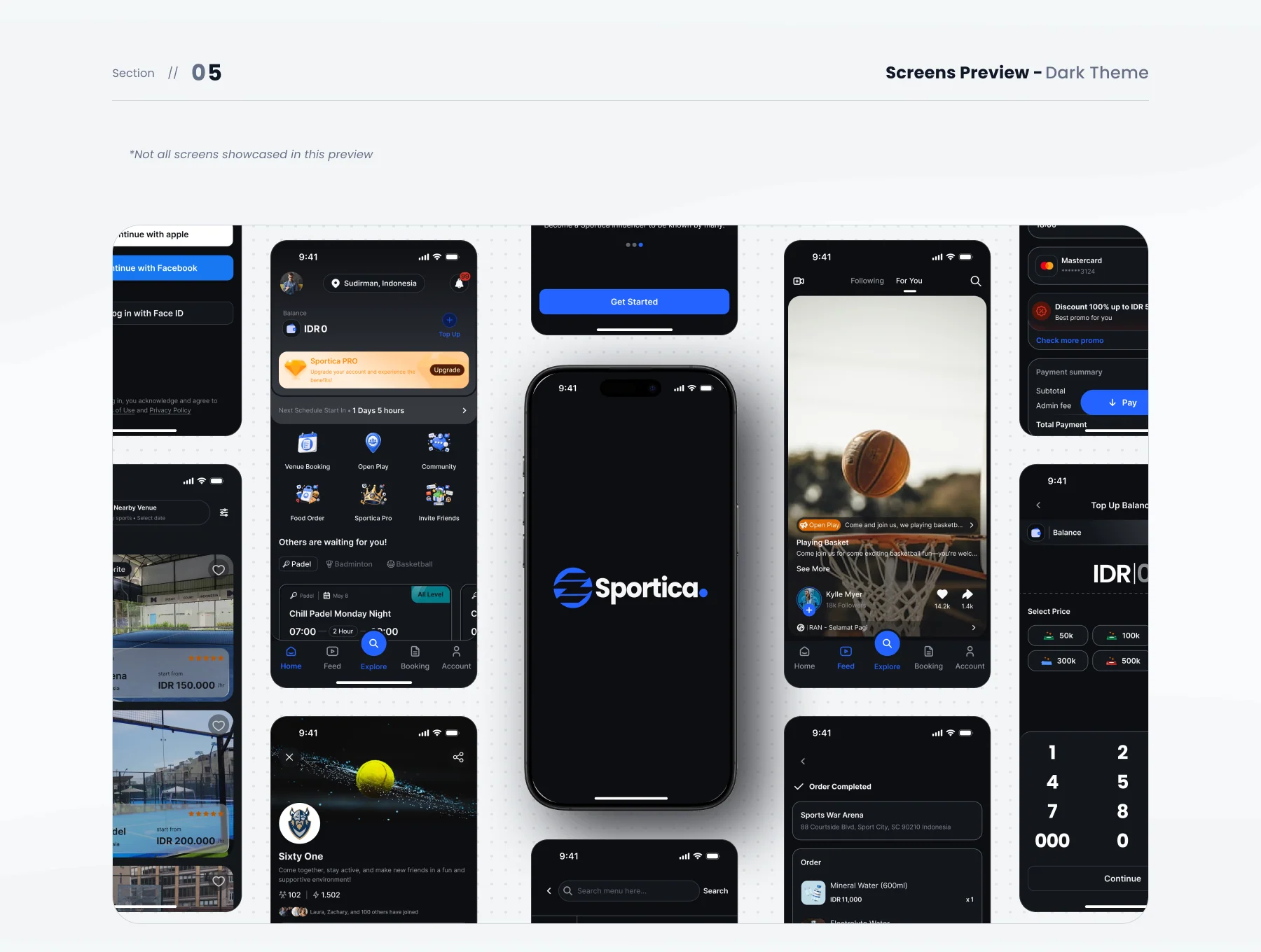 Sportica - Sport Center & Court Booking Mobile App UI KIT 6