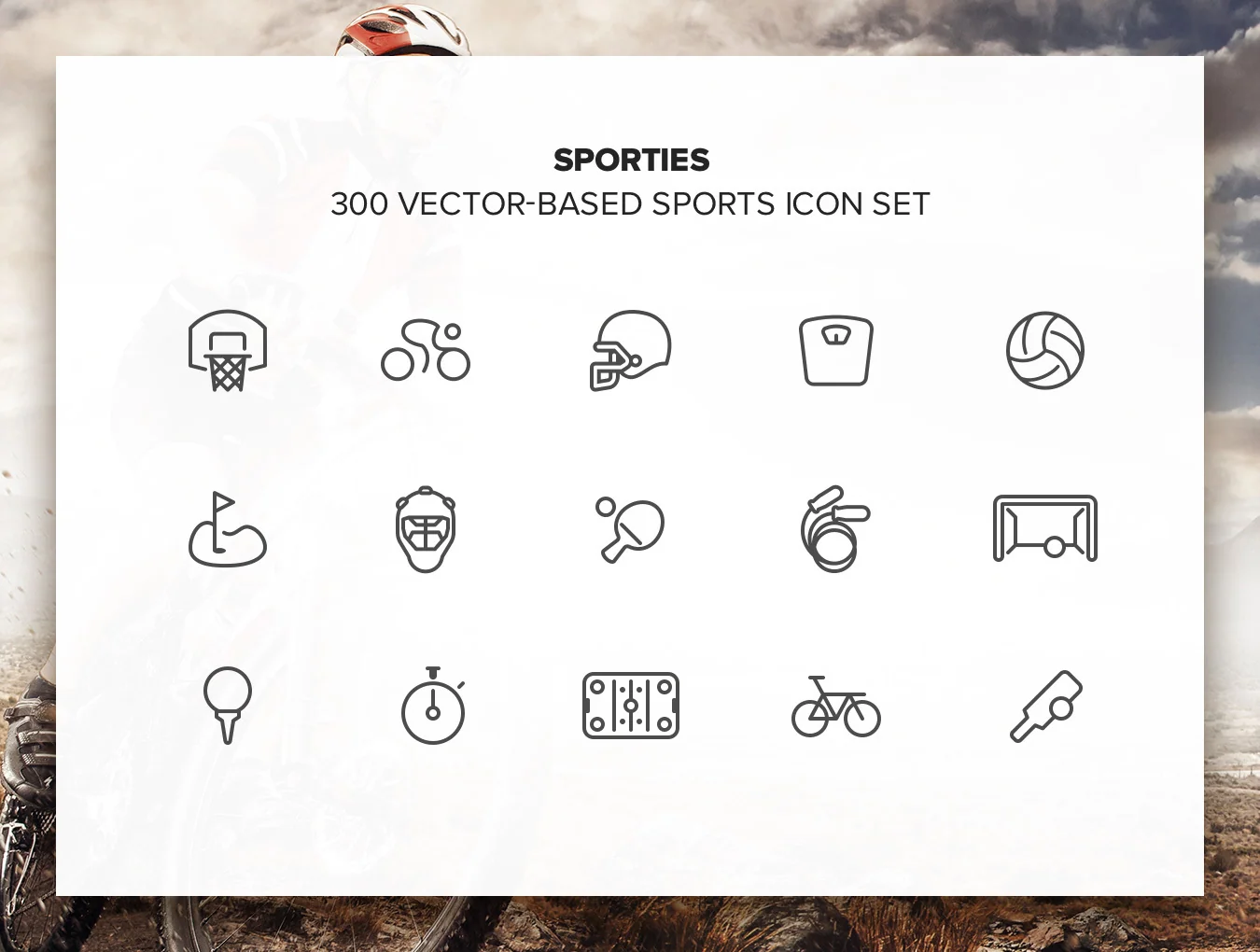 Sporties Icon Set