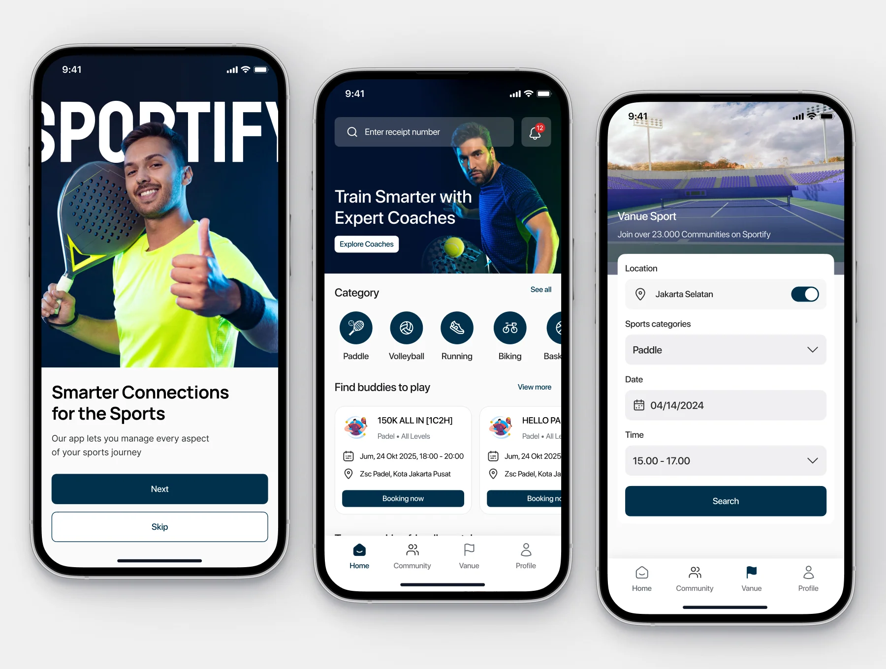 Sportify  - Sport Community Mobile App 2